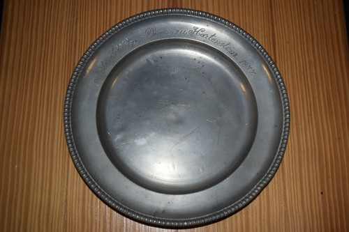 Zinnteller adler schützen - zinnteller, "adler