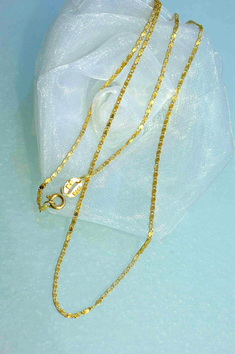 Halskette 750 gelbgold - 71, cm