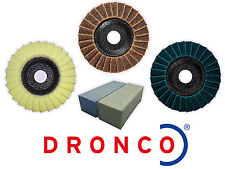 Polierset Edelstahl Polieren Aluminium Alufelgen Flex Winkelschleifer 115 mm 