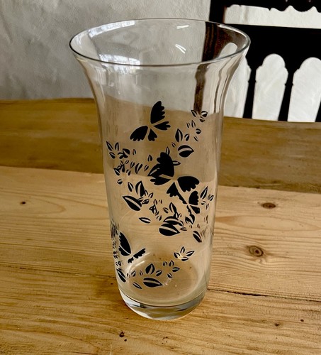Wunderschöne glasvase mit - wunderschöne,