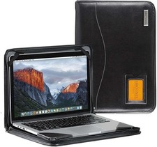 Broonel Black Leather Case For Lenovo IdeaPad 330 15.6 "