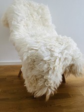 Natur Schaffell XXL 125 x 65 cm echtes Lammfell NEU sehr Groß
