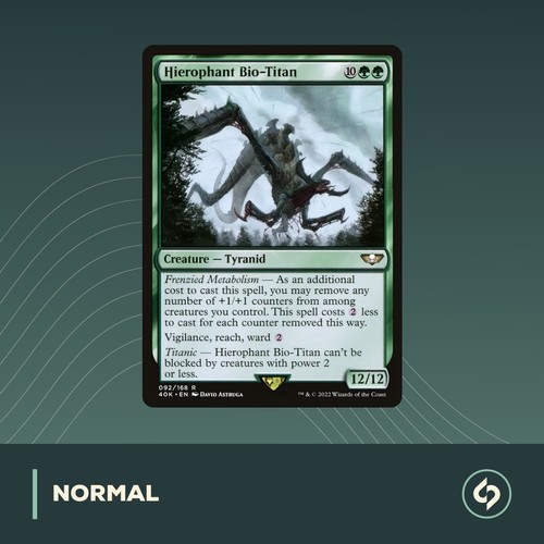 Mtg hierophant bio titan - bio-titan, |