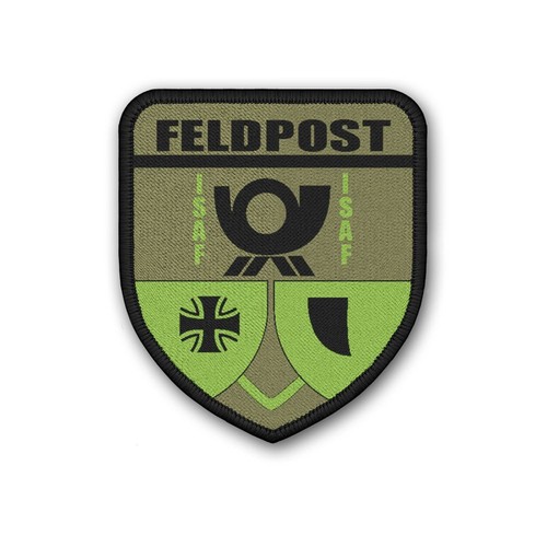 Bundeswehr isaf feldpost patch - bundeswehr,