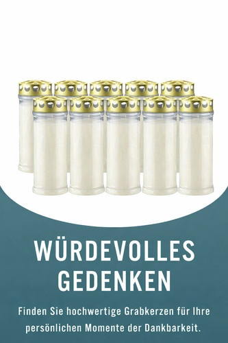 Aeterna grabkerzen grablicht - grabkerzen,,