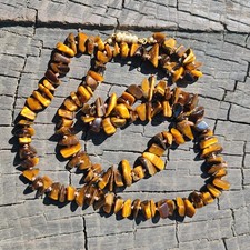 Tigerauge Kette 60 cm echte