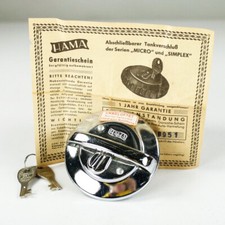 HAMA Tankverschluss TV 70-46 U Oldtimer NOS Deckel Chrom neuwertig 50er Jahre