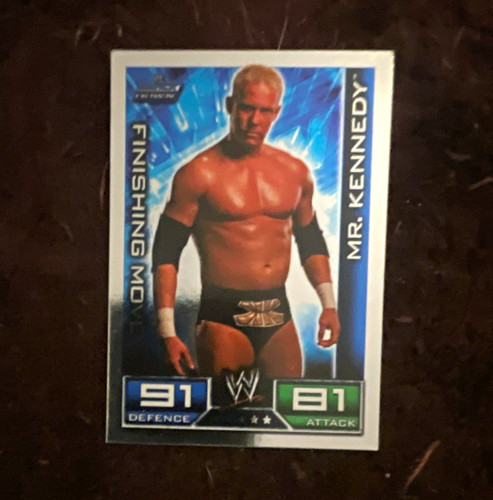 Topps slam attax trading card - trading,