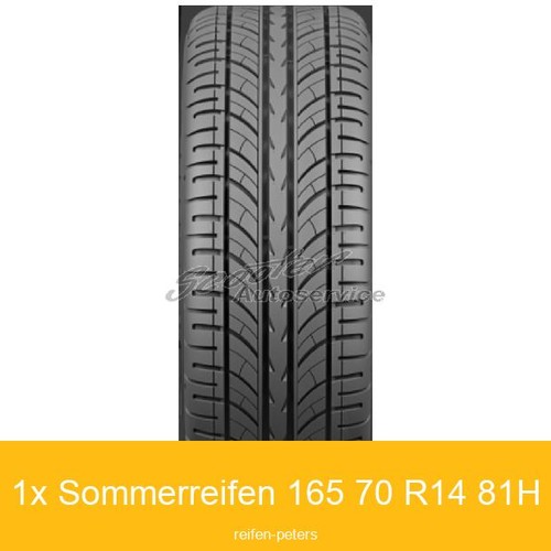 165 r14 81h sommerreifen - 1x,