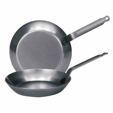 Turk Eisenpfanne 28cm Profi Bratpfanne Induktion hoher Rand schwer