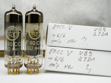 matched Pair E80CC Valvo /