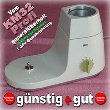 █ BRAUN KM32 🔴 MOTORBLOCK