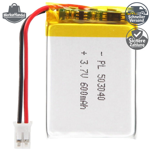 Akku 600mah 503040 - akku, 3.7v