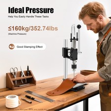DIY Lederprägemaschine Prägepresse Lederstempel Stanzwerkzeuge Lochmaschine