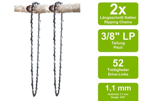Längsschnitt sägeketten - 2,