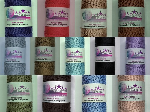 Strickgarn polyester - pp, &