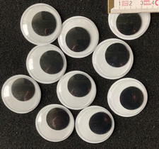 Wackelaugen 40 mm, 10 Stück