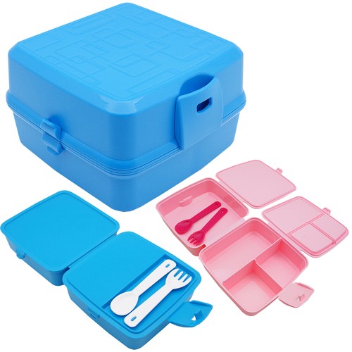 Brotbox mit besteck - 2x,