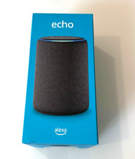Amazon Echo (3. Generation) Sprachgesteuerter Smart Assistant - Anthrazit Stoff