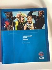 Padi open water diver - water, manual