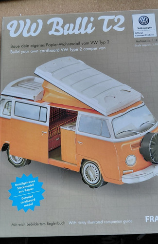 Bulli steckmodell aus - steckmodell,