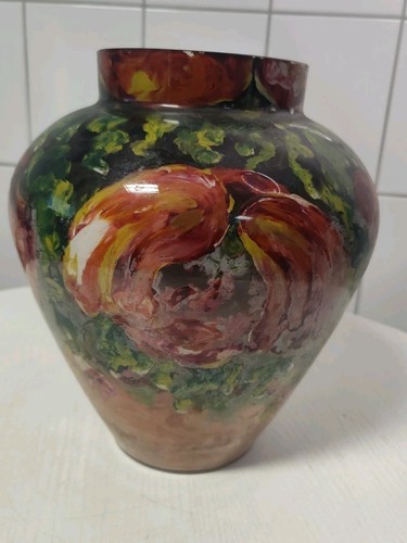 Große glasvase bodenvase - /,