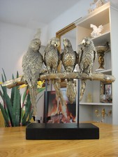 Vogel Skulptur Deko Figur XL