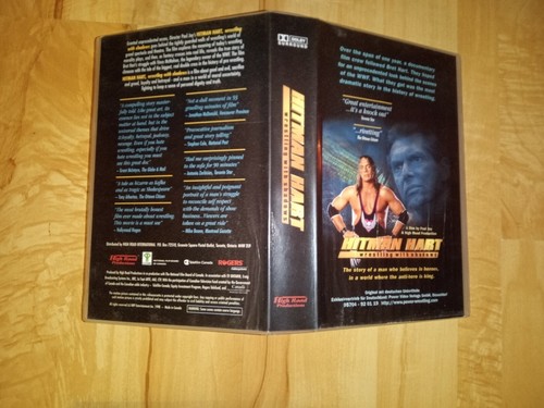 Vhs wwf bret hitman hart - wwf,