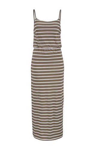 Kleid maxi aniston taupe - aniston,