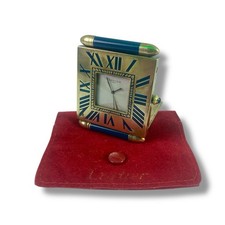 Cartier reisewecker standuhr - cartier,