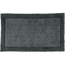 Cawö Badematte anthrazit BL 60x100 cm grau Badteppich Badvorleger Duschvorleger