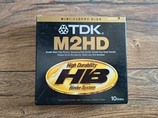 10 TDK M2HD High Density 5