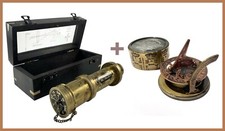 Antik Teleskop Spyglass Mit