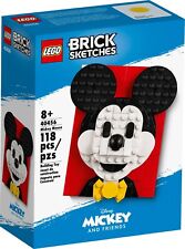 Lego Micky Maus Brick Sketches