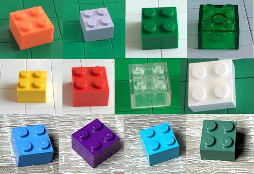 Lego stein 2x2 - stein,