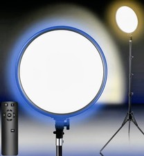 JCOTTON 14 Zoll Ringlicht mit Stativ Handy Selfie Licht Ringlicht Dimmbares Lich