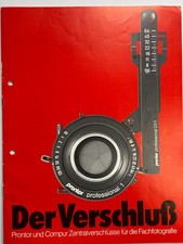 Prontor und Compur: Der