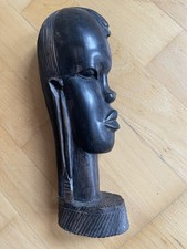 Schnitzerei Ebenholz Figur