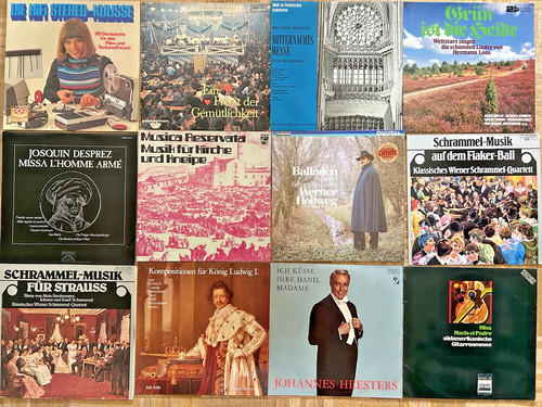 12x schallplatten vinyl - 12x,