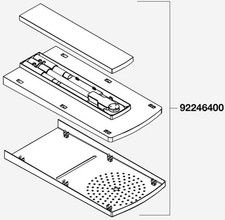 Hansgrohe Kopfbrause für Raindance Lift 180 2jet Duschpaneel (92246400)
