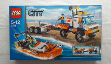 LEGO City 7726 Küstenwache Truck mit Anhänger Schnellboot LKW Laster  NEU/OVP