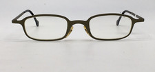 l.a. Eyeworks Brille Damen kleine Gläser Vintage grün grau Oliv 90er 438