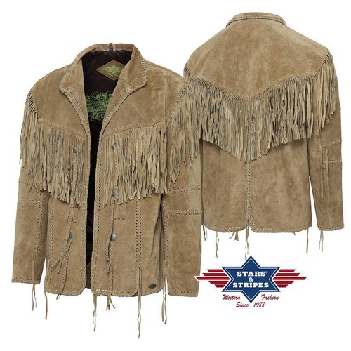 Lederjacke westernjacke - lederjacke,,