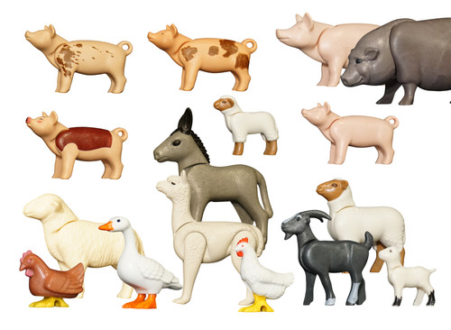 Playmobil bauernhof tiere - bauernhof,