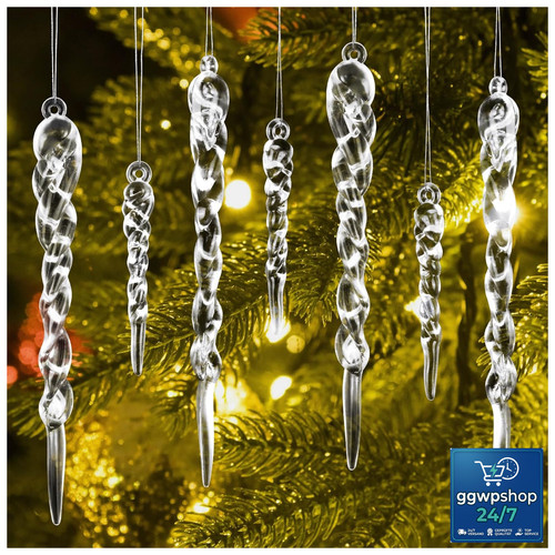 Eiszapfen weihnachtsbaum - eiszapfen,