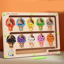 Montessori Spielzeug Magnetspiel Labyrinth ab 3 Jahre Magnet Spielzeug Kinder DE