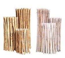 Kastanienzaun Staketenzaun Staketen Roll Zaun Haselnuss Garten Kastanien Holz