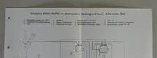 Schaltplan Piaggio Bravo Moped