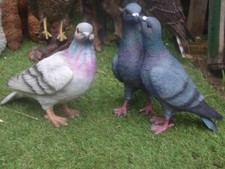 Taube Deko Figur Brieftaube Friedenstaube Garten Figur  Tauben HOTANT NEUHEIT