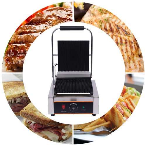 1800w kontaktgrill geriffelt - 1800w,